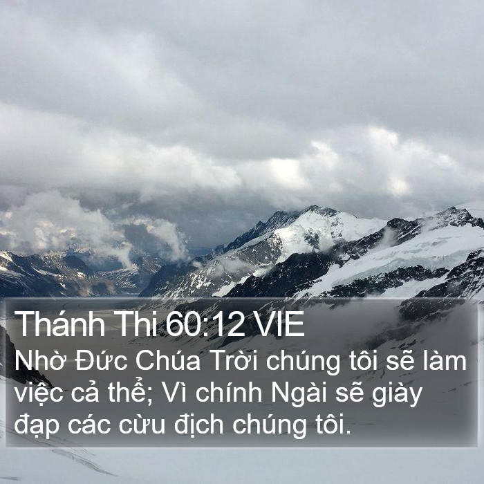 Thánh Thi 60:12 VIE Bible Study