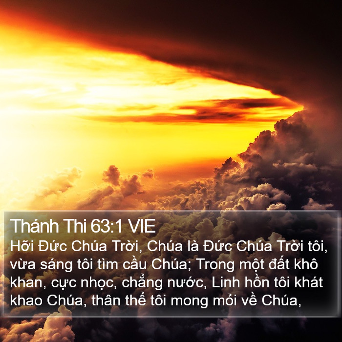 Thánh Thi 63:1 VIE Bible Study