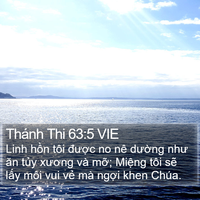 Thánh Thi 63:5 VIE Bible Study