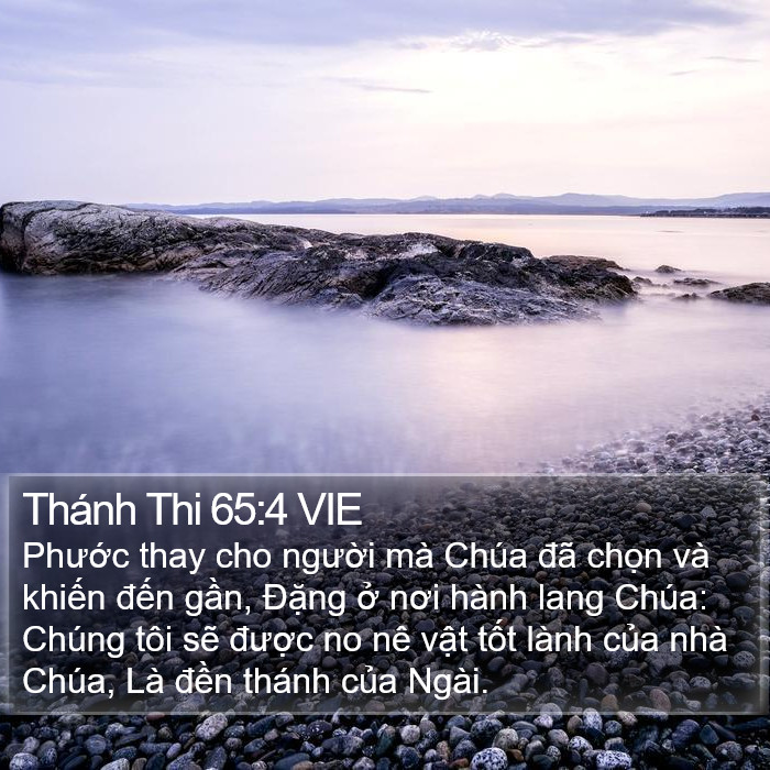 Thánh Thi 65:4 VIE Bible Study