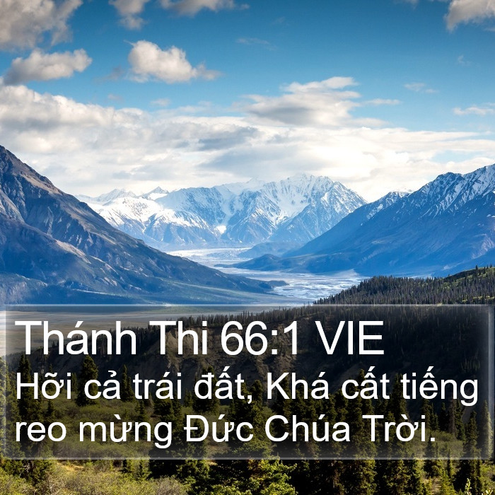 Thánh Thi 66:1 VIE Bible Study