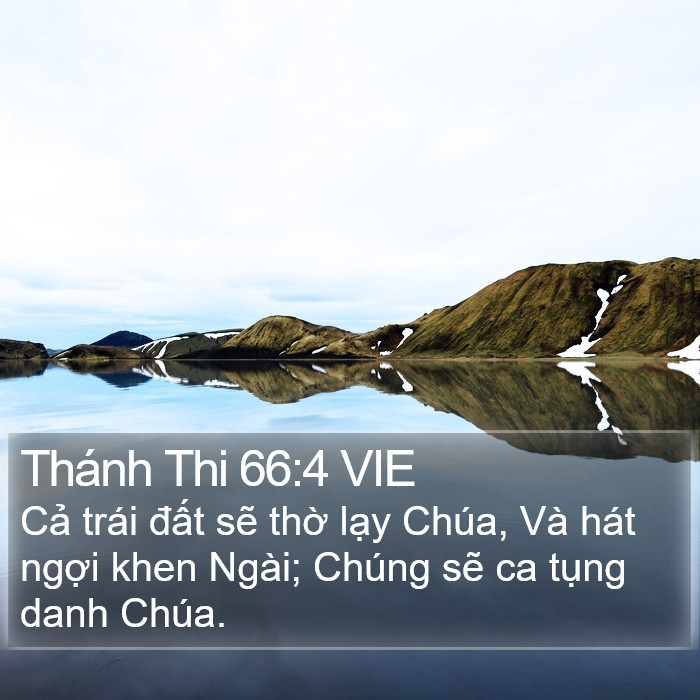 Thánh Thi 66:4 VIE Bible Study