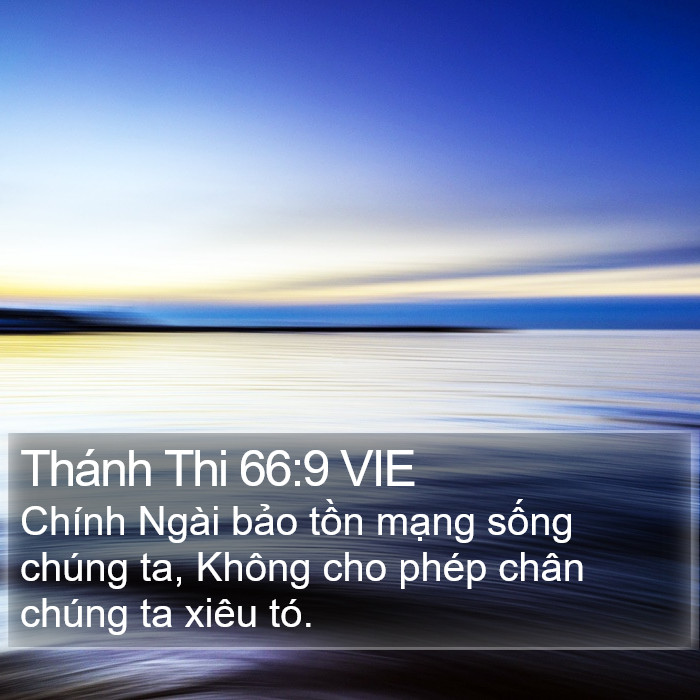 Thánh Thi 66:9 VIE Bible Study