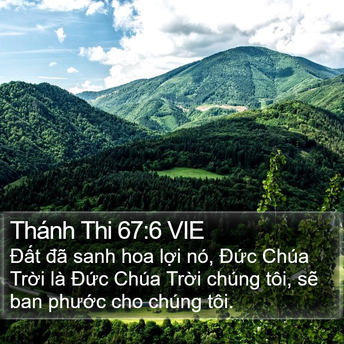 Thánh Thi 67:6 VIE Bible Study