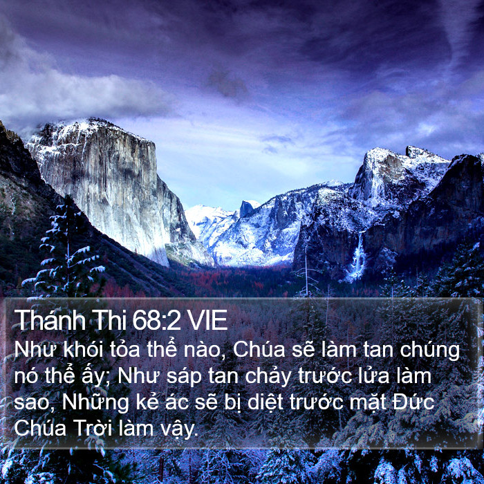 Thánh Thi 68:2 VIE Bible Study