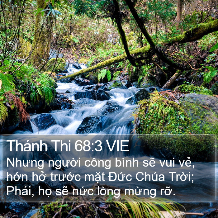 Thánh Thi 68:3 VIE Bible Study