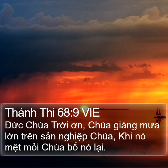 Thánh Thi 68:9 VIE Bible Study