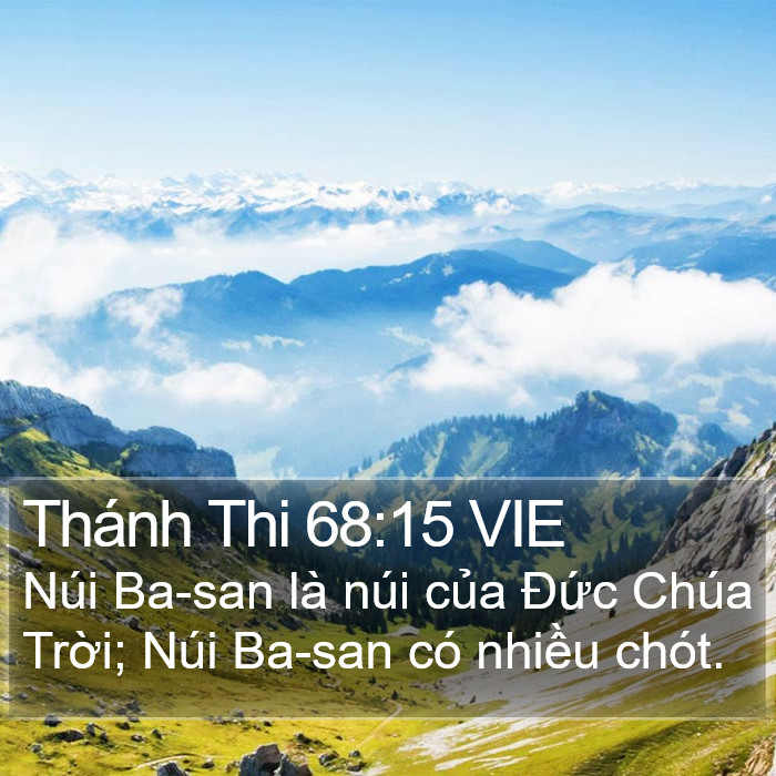 Thánh Thi 68:15 VIE Bible Study