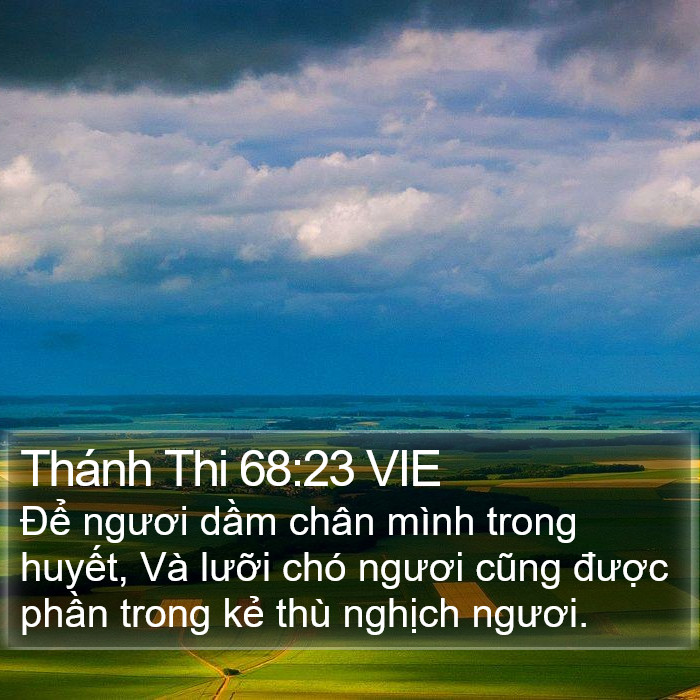 Thánh Thi 68:23 VIE Bible Study