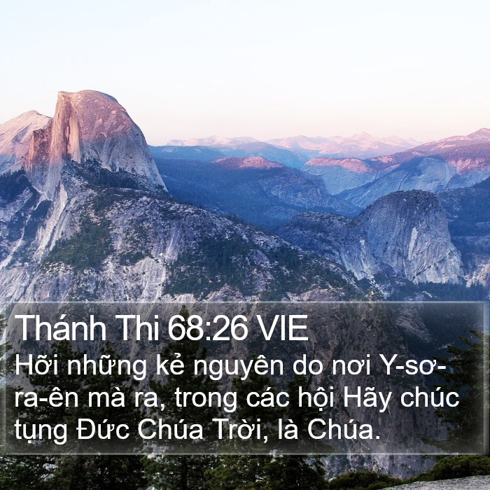 Thánh Thi 68:26 VIE Bible Study