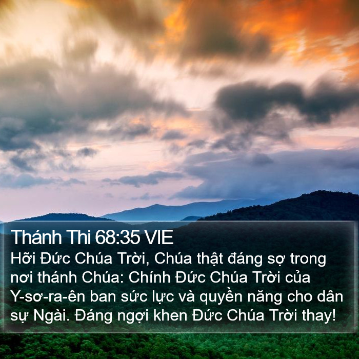 Thánh Thi 68:35 VIE Bible Study