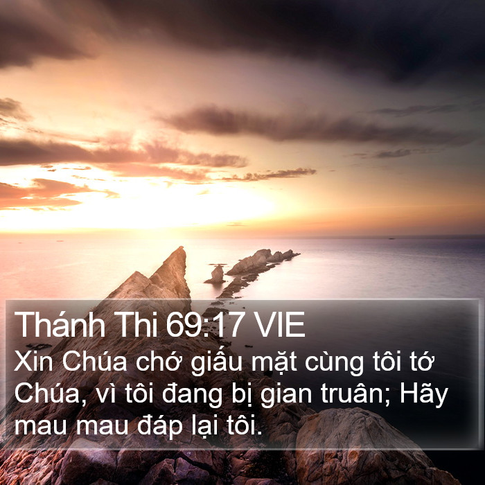 Thánh Thi 69:17 VIE Bible Study