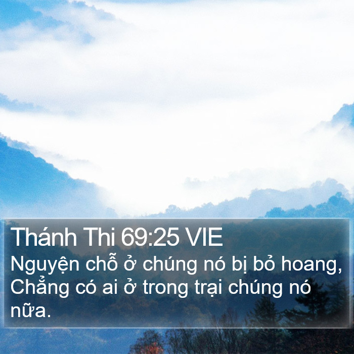 Thánh Thi 69:25 VIE Bible Study