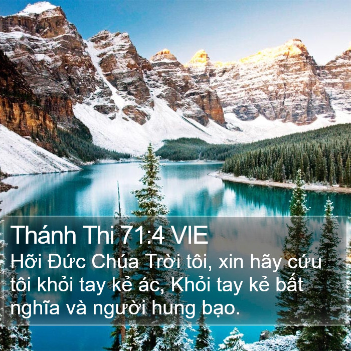 Thánh Thi 71:4 VIE Bible Study