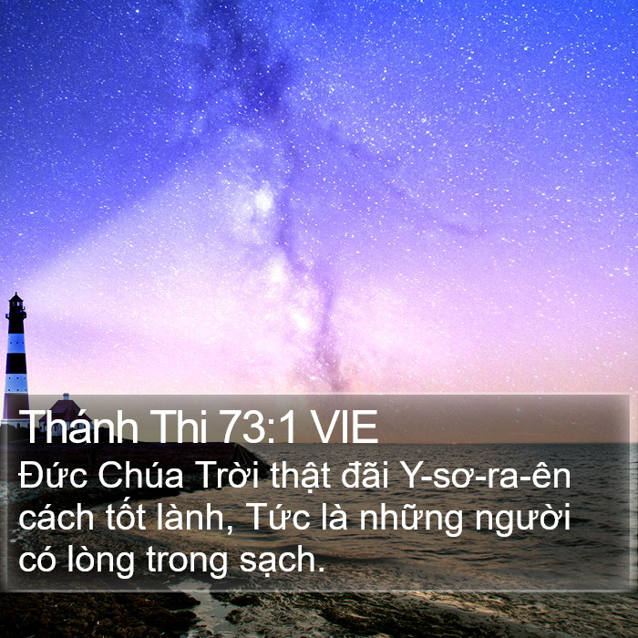 Thánh Thi 73:1 VIE Bible Study