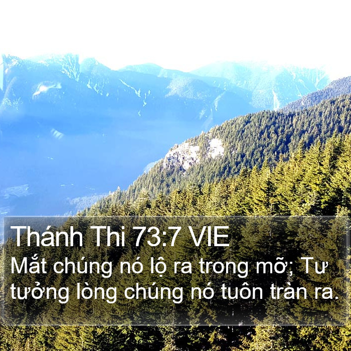 Thánh Thi 73:7 VIE Bible Study