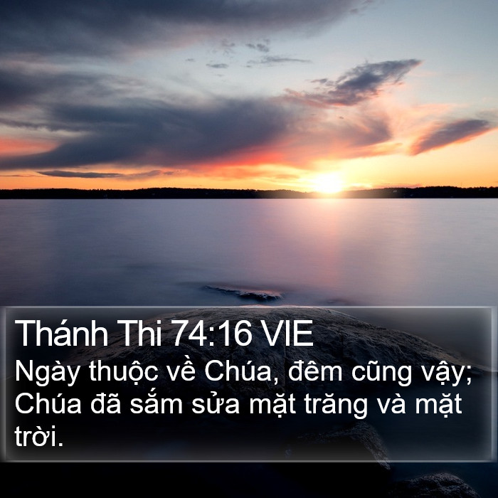 Thánh Thi 74:16 VIE Bible Study