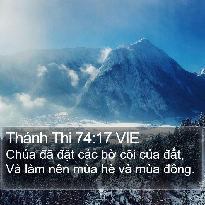 Thánh Thi 74:17 VIE Bible Study