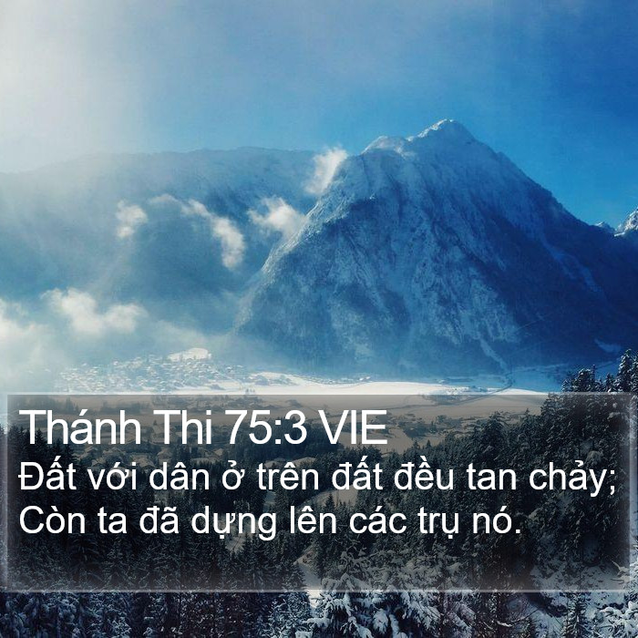 Thánh Thi 75:3 VIE Bible Study