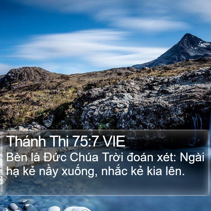 Thánh Thi 75:7 VIE Bible Study