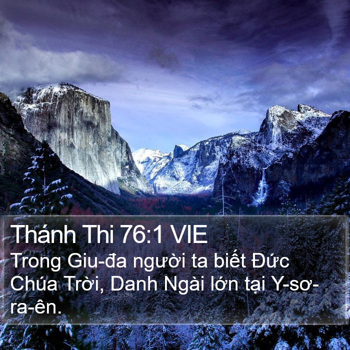 Thánh Thi 76:1 VIE Bible Study