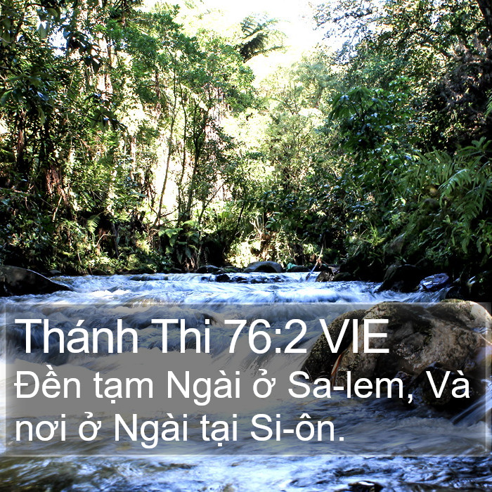 Thánh Thi 76:2 VIE Bible Study