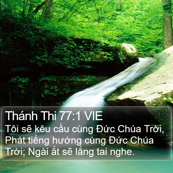 Thánh Thi 77:1 VIE Bible Study