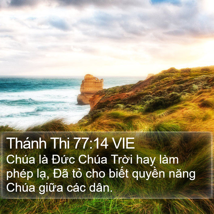 Thánh Thi 77:14 VIE Bible Study