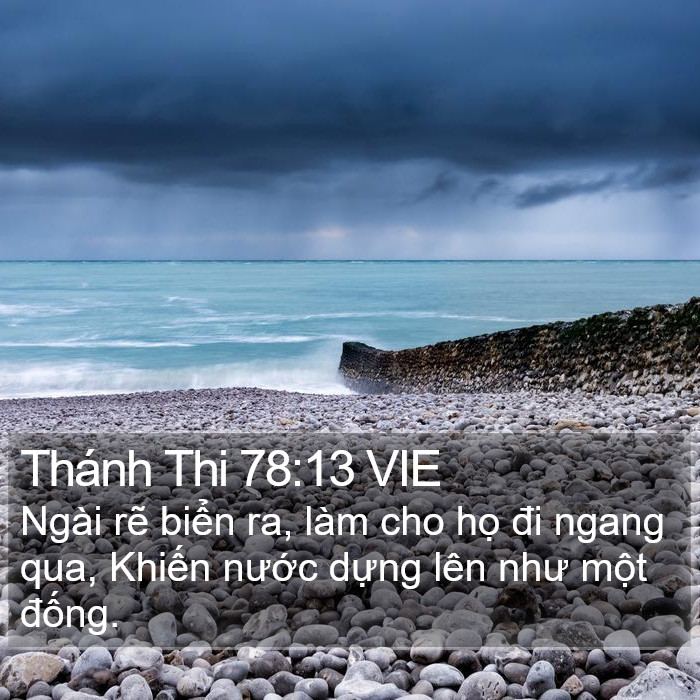 Thánh Thi 78:13 VIE Bible Study