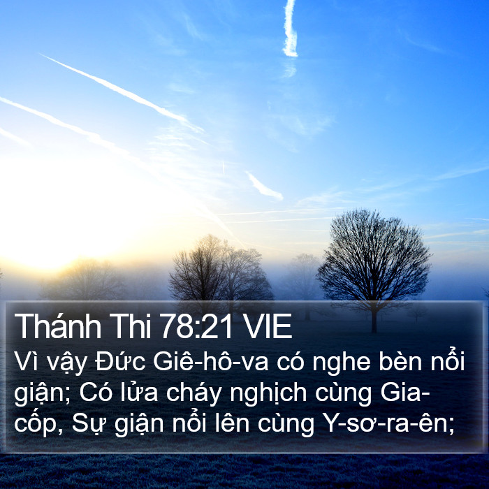 Thánh Thi 78:21 VIE Bible Study