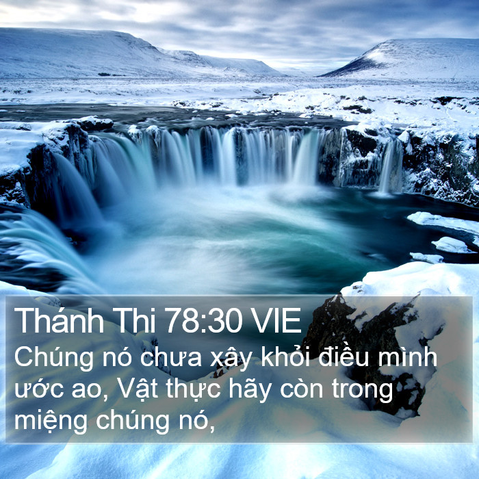 Thánh Thi 78:30 VIE Bible Study