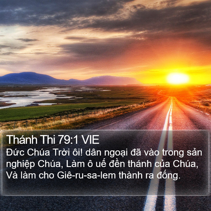 Thánh Thi 79:1 VIE Bible Study