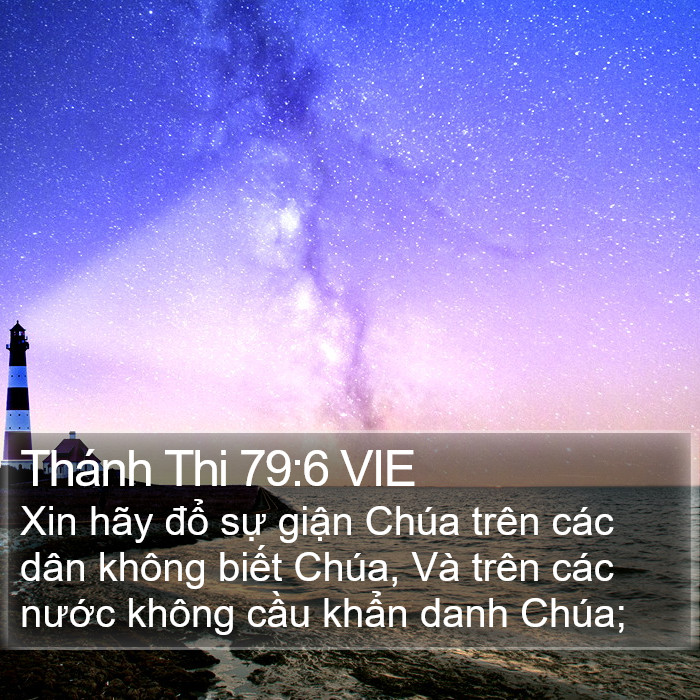 Thánh Thi 79:6 VIE Bible Study