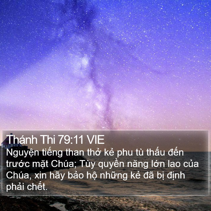 Thánh Thi 79:11 VIE Bible Study