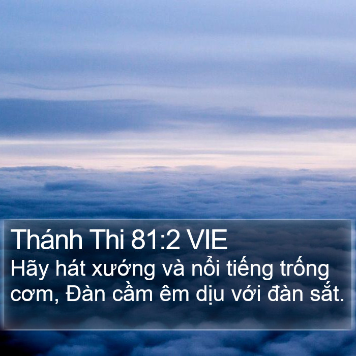 Thánh Thi 81:2 VIE Bible Study