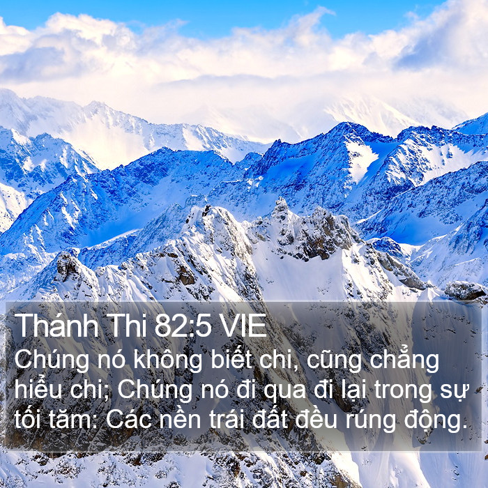 Thánh Thi 82:5 VIE Bible Study