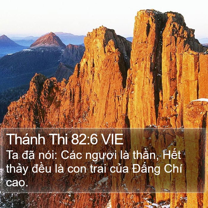 Thánh Thi 82:6 VIE Bible Study