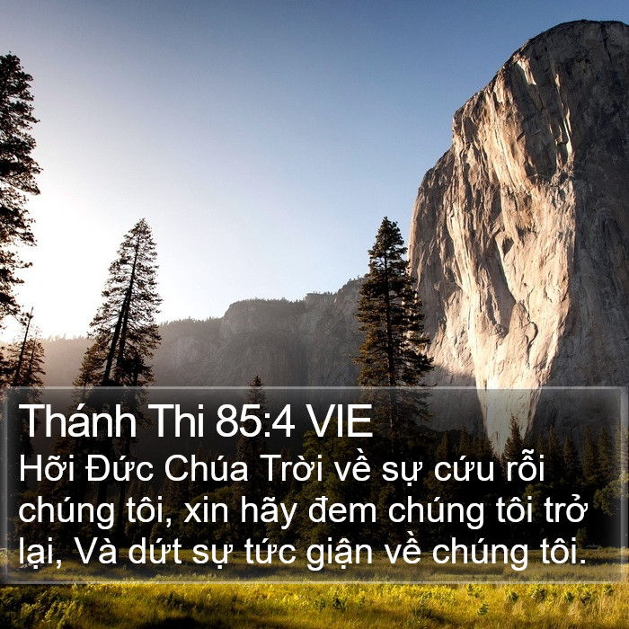 Thánh Thi 85:4 VIE Bible Study