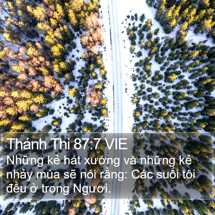 Thánh Thi 87:7 VIE Bible Study