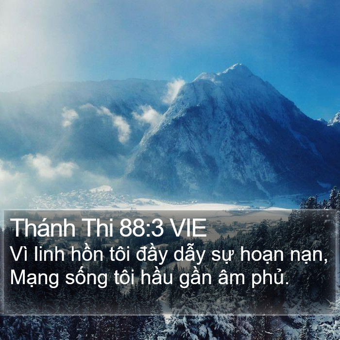 Thánh Thi 88:3 VIE Bible Study