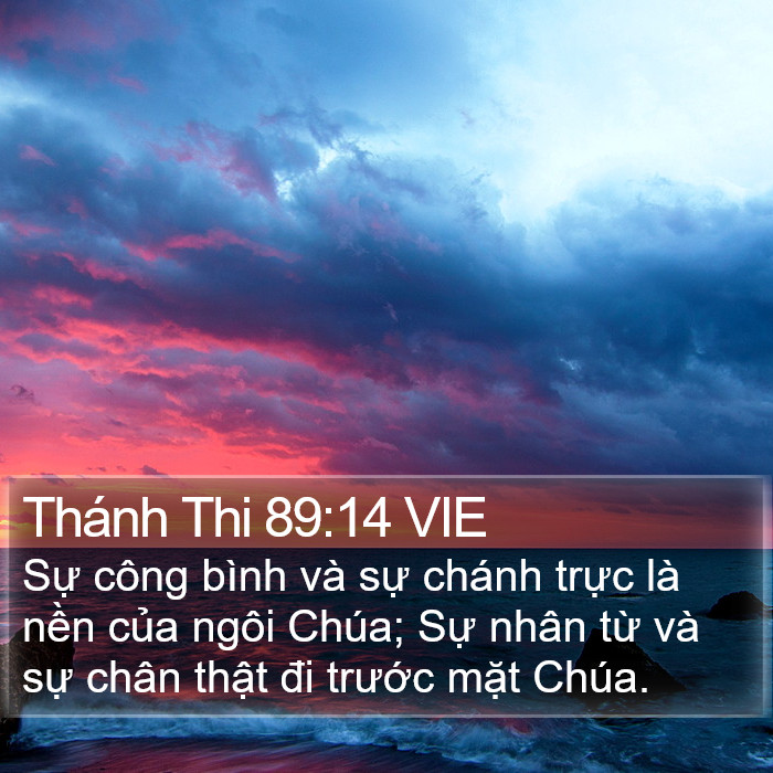 Thánh Thi 89:14 VIE Bible Study