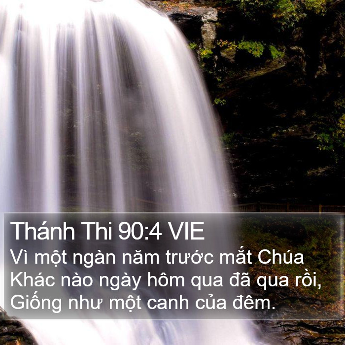 Thánh Thi 90:4 VIE Bible Study