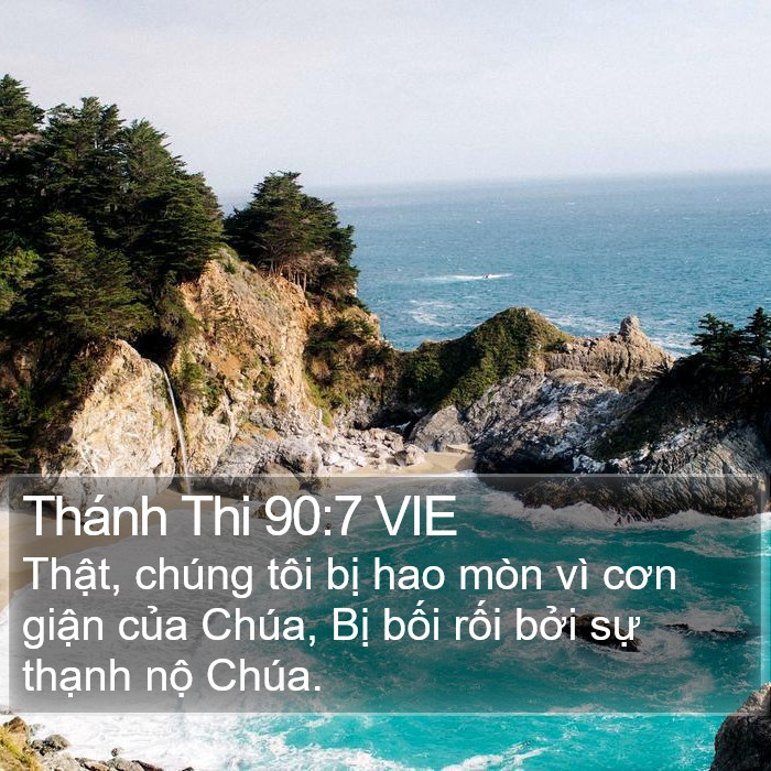 Thánh Thi 90:7 VIE Bible Study