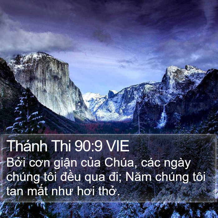 Thánh Thi 90:9 VIE Bible Study