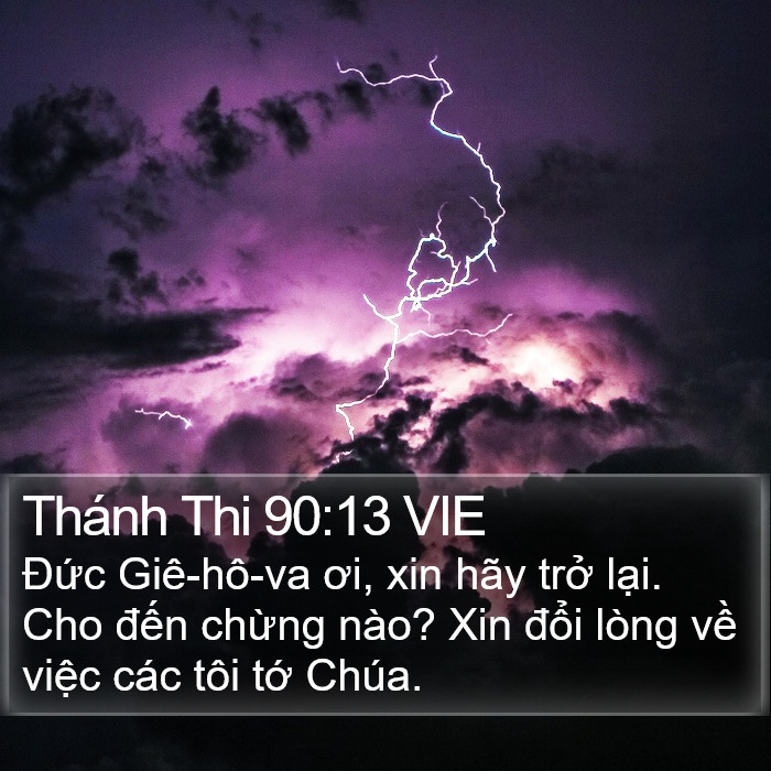 Thánh Thi 90:13 VIE Bible Study