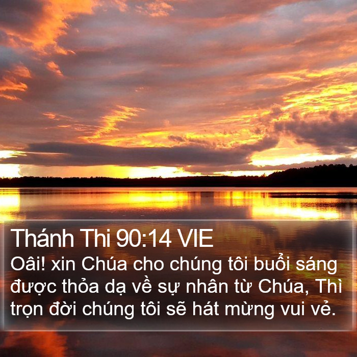 Thánh Thi 90:14 VIE Bible Study