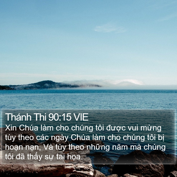 Thánh Thi 90:15 VIE Bible Study