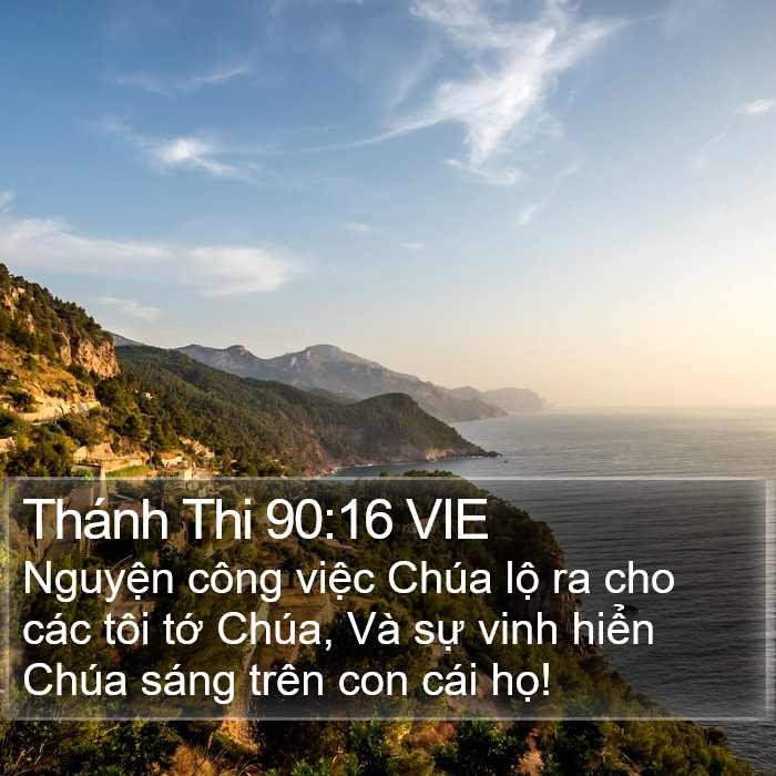Thánh Thi 90:16 VIE Bible Study