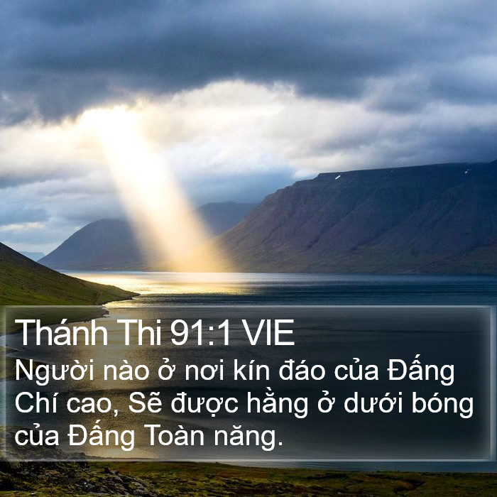 Thánh Thi 91:1 VIE Bible Study