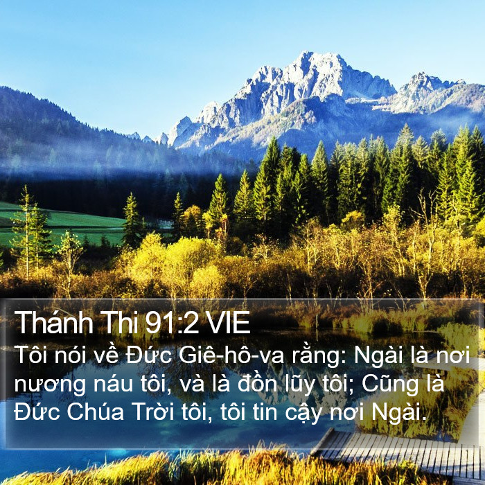 Thánh Thi 91:2 VIE Bible Study